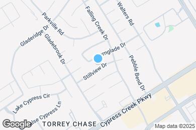 Map image of the property - 3822 Stillview Dr