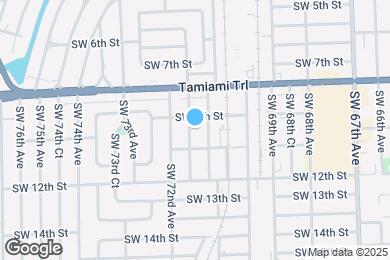 Map image of the property - 927 SW 71st Ct
