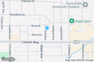 Map image of the property - 212 Howard Ave