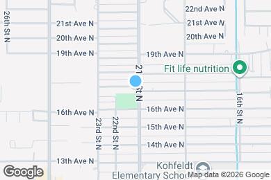 Map image of the property - 2101 17th Ave N