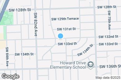Map image of the property - 7920 SW 132nd St