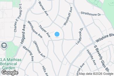 Map image of the property - 10527 Le Conte Ave