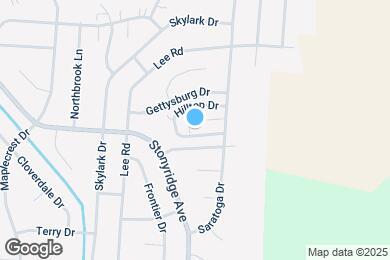 Map image of the property - 1227 Hilltop Dr
