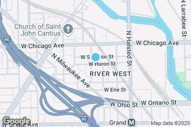 Map image of the property - 902 W Huron St