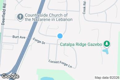 Map image of the property - 1266 Poplar Hill Dr