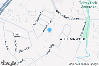 Map image of the property - 6541 Dougherty Dr