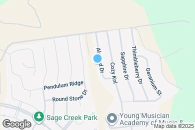 Map image of the property - 167 Almond Dr