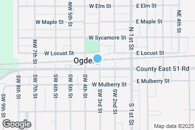 Map image of the property - 301 W Walnut St