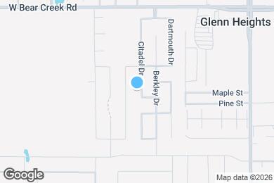 Map image of the property - 1819 Citadel Dr