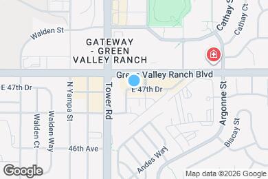 Map image of the property - 18560 E 47th Ave