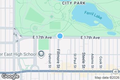 Map image of the property - 1684 Fillmore St