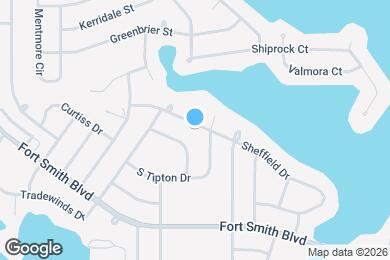 Map image of the property - 2469 Sheffield Dr