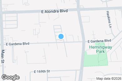 Map image of the property - 425 E Gardena Blvd