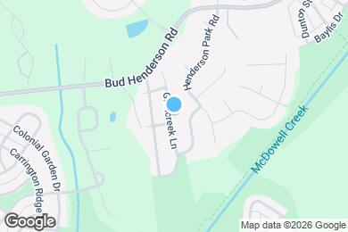 Map image of the property - 13506 Glencreek Ln