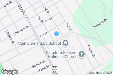 Map image of the property - 205 H Ave