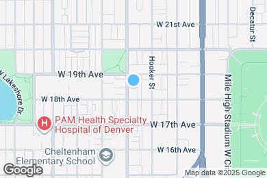 Map image of the property - 1826 Irving St