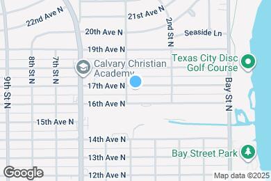 Map image of the property - 321 17th Ave N