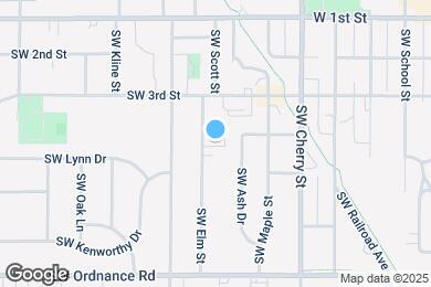 Map image of the property - 405 SW Elm St