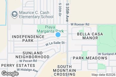 Map image of the property - 3529 W Chambers St