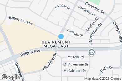 Map image of the property - La Casa Balboa