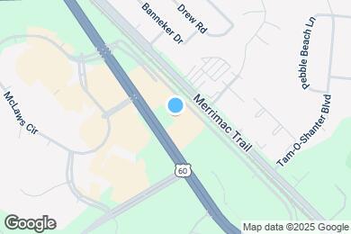 Map image of the property - Arbors at Williamsburg