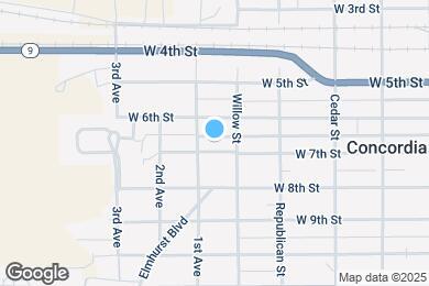 Map image of the property - 621 W 7th St