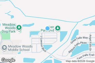 Map image of the property - 1659 Canoe Creek Falls Dr