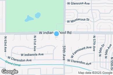 Map image of the property - 4031 N 59th Dr