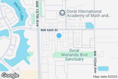 Map image of the property - 6415 NW 104th Path