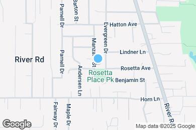 Map image of the property - 1327 Manzana St