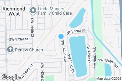 Map image of the property - 17365 SW 142nd Ct