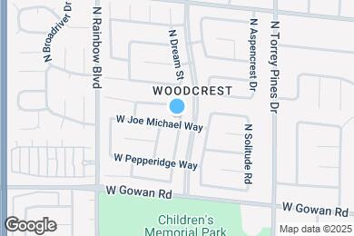Map image of the property - 6536 W Joe Michael Way