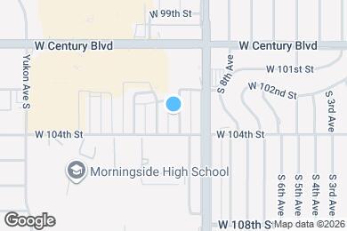Map image of the property - 10227 S 10th Ave