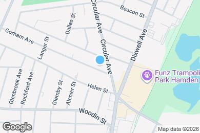 Map image of the property - 25 Gorham Ave