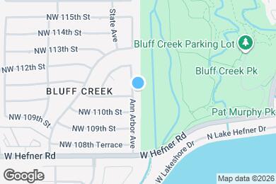 Map image of the property - 11200 Ann Arbor Ave