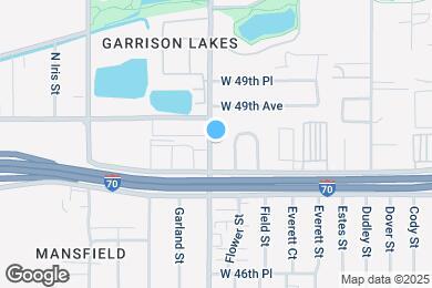 Map image of the property - 4848 Garrison St