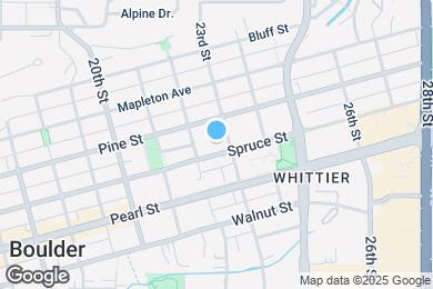 Map image of the property - 2253 Spruce St