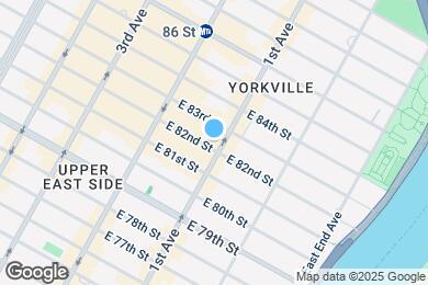 Map image of the property - 1581 1st Ave
