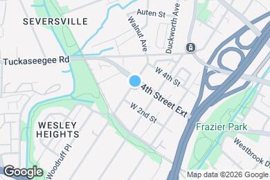 Map image of the property - 409 Walnut Ave