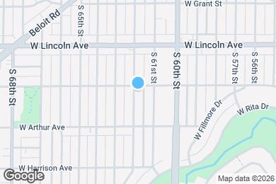 Map image of the property - 2410 S 62nd St