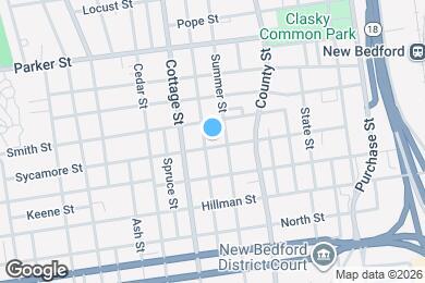 Map image of the property - 73 Sycamore St