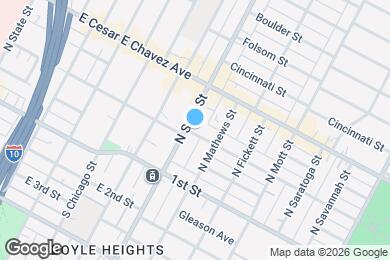 Map image of the property - 200 N Soto St