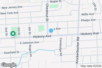 Map image of the property - 301 Hickory Ave