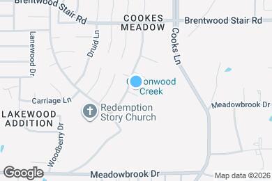 Map image of the property - 7805 Ashe Ct