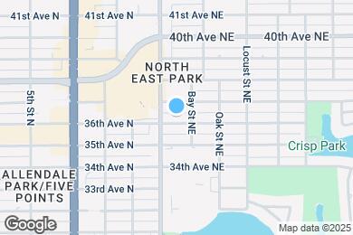 Map image of the property - 129 36th Ave NE