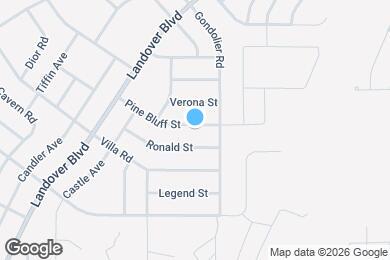 Map image of the property - 12276 Pine Bluff St