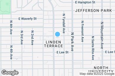 Map image of the property - 814 E Lester St