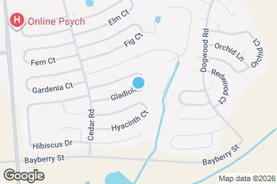 Map image of the property - 245 Gladiola Ct