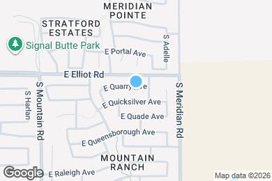 Map image of the property - 11447 E Quarry Ave