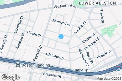 Map image of the property - 21 Holton St